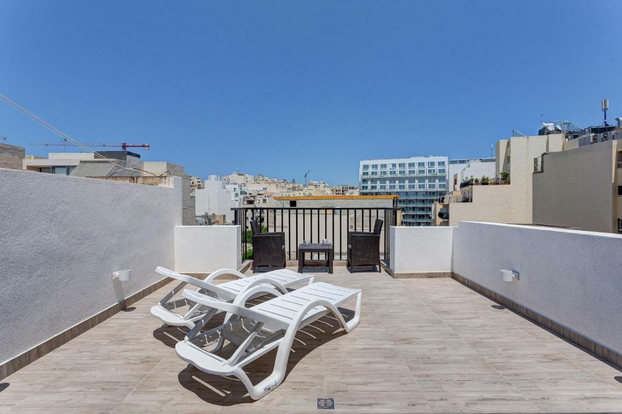 Apartamento Cosy 1Br Penthouse With Terrace, Great Location Gzira Exterior foto
